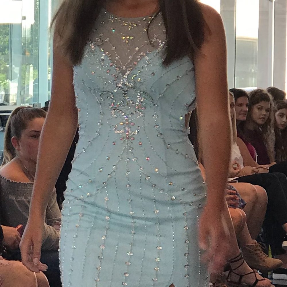 Light Blue Prom Dress Camille La Vie
